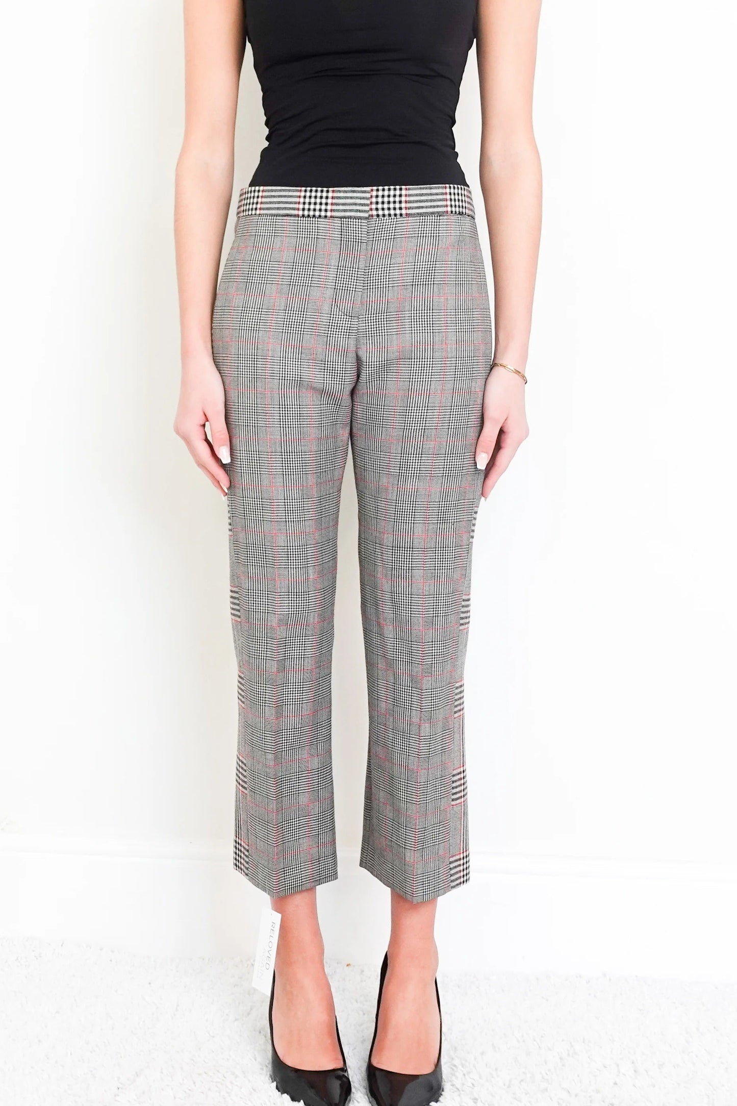 McQueen Checkered trousers