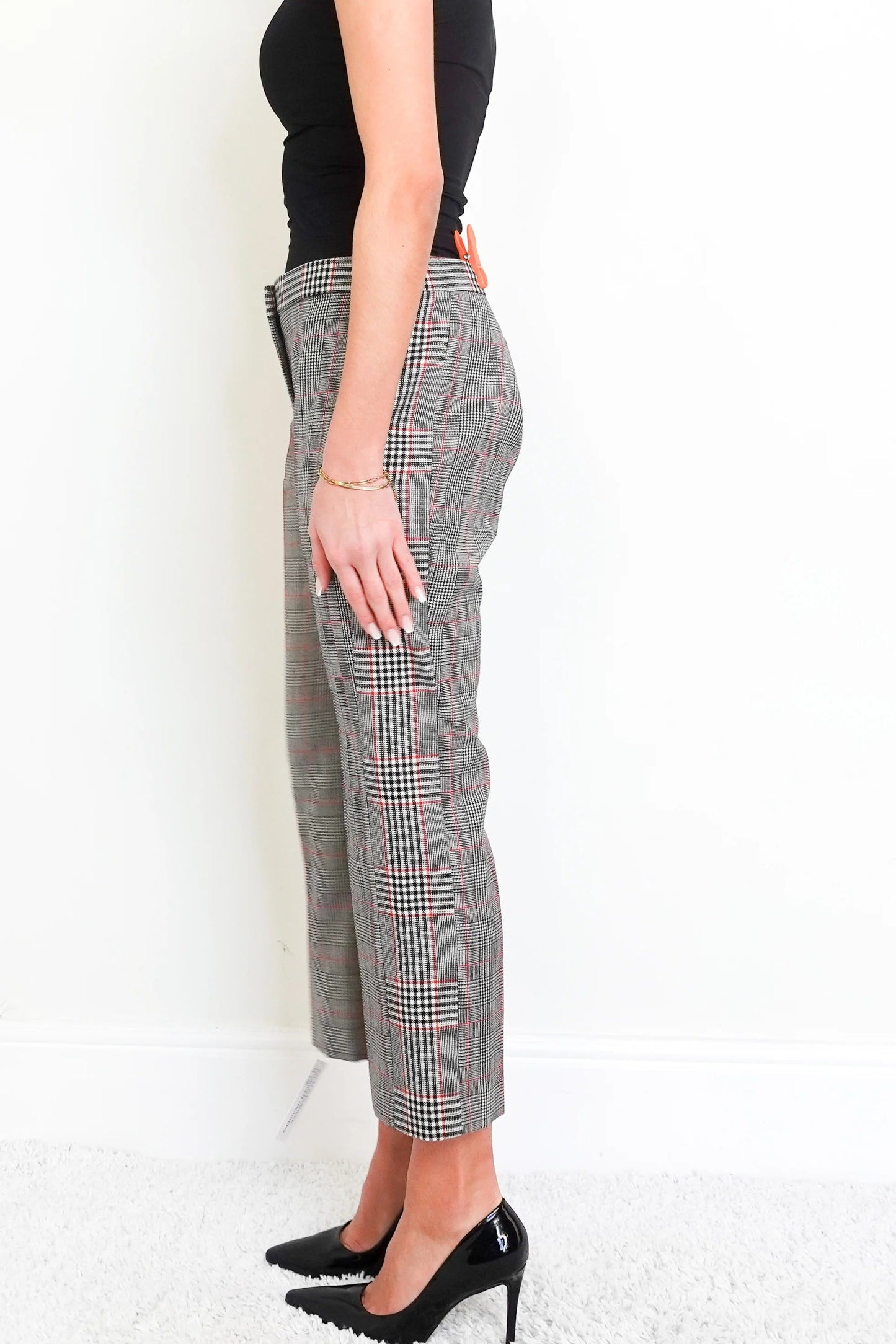 McQueen Checkered trousers