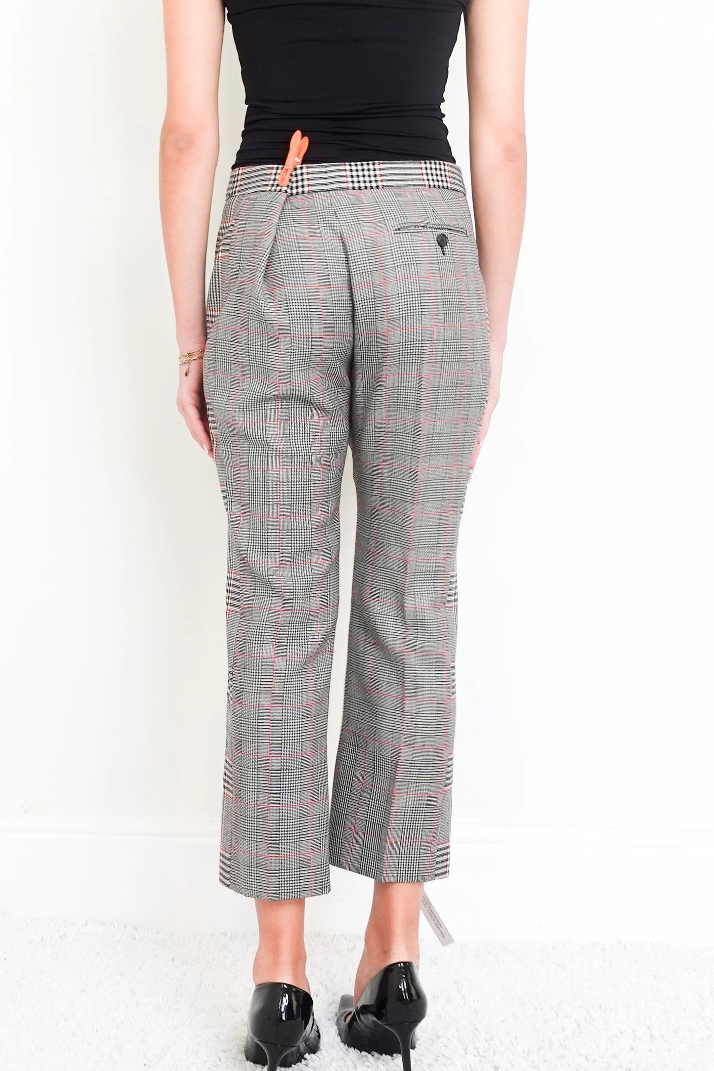 McQueen Checkered trousers